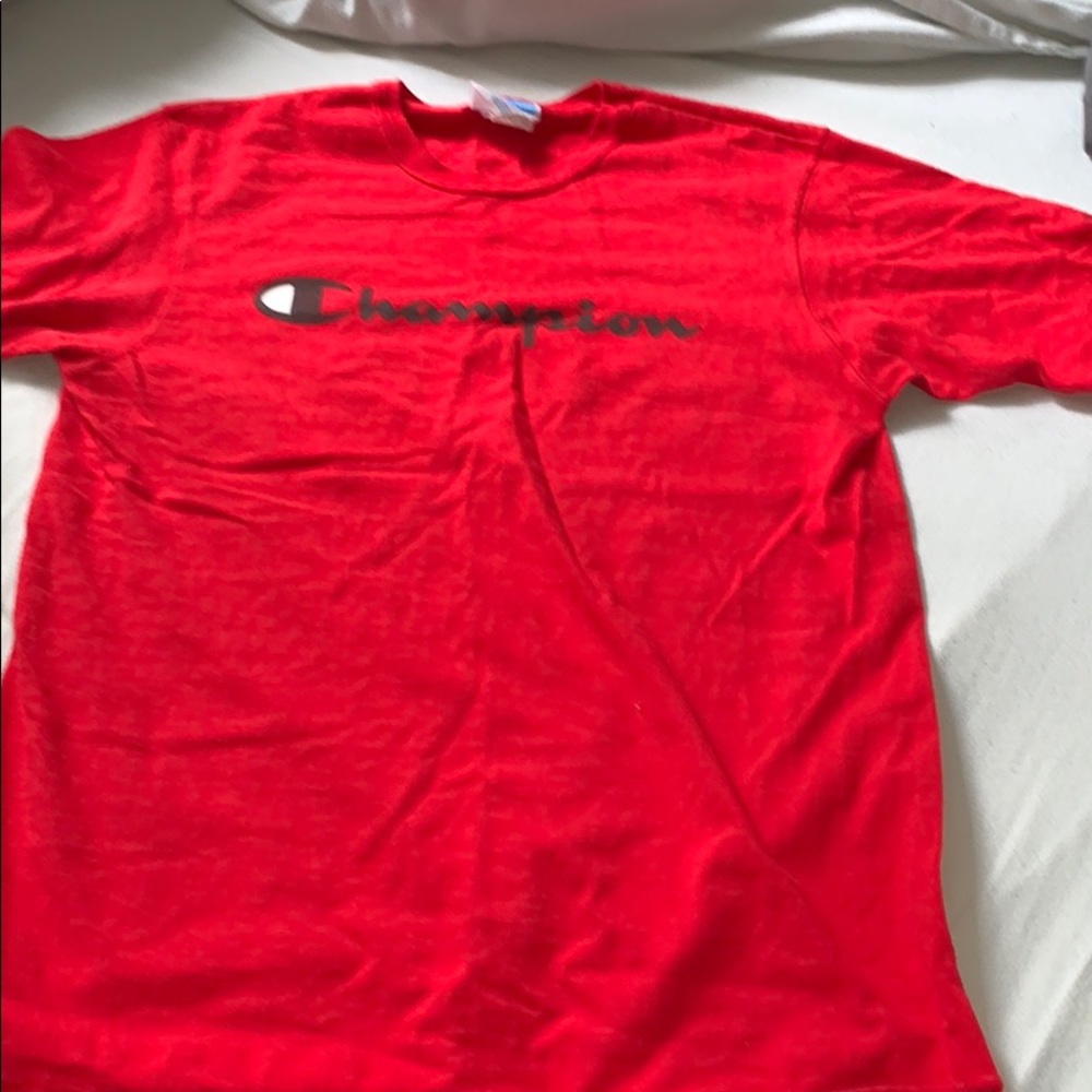 Red Champion Shirt